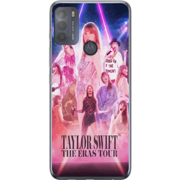 Motorola Moto G50 Genomskinligt Skal Taylor Swift