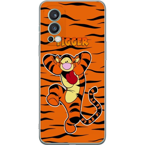 OnePlus Nord 2 5G Gennemsigtig cover Tiger