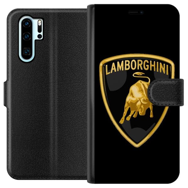 Kompatibelt Lommeboketui til Huawei P30 Pro Lamborghini