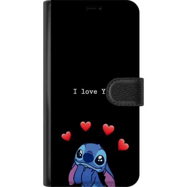 Samsung Galaxy A40 Tegnebogsetui Stitch Kærlighed