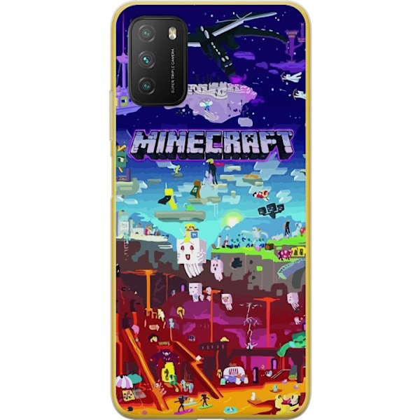 Xiaomi Poco M3  Skal / Mobilskal - MineCraft
