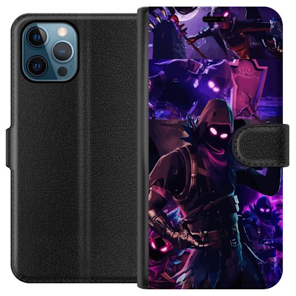 Apple iPhone 12 Pro Tegnebogsetui Fortnite Raven