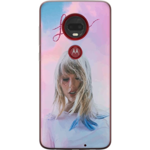 Motorola Moto G7 Plus Läpinäkyvä kuori Taylor Swift - Lover