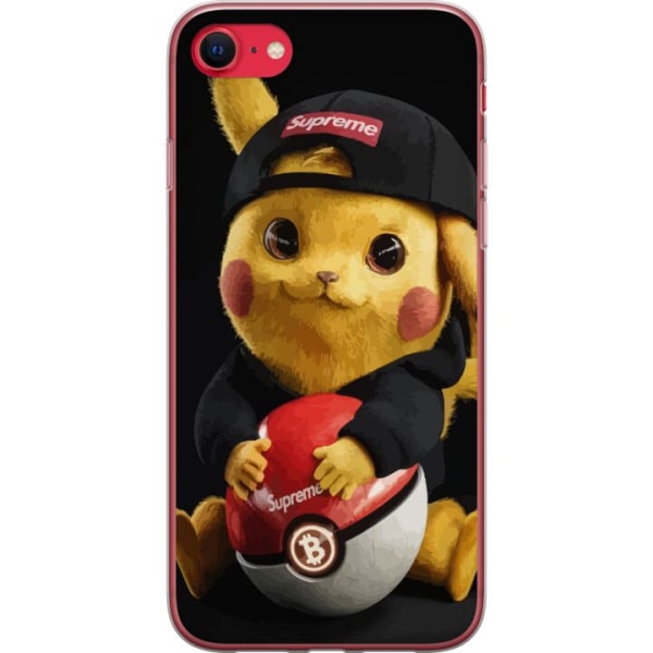 Apple iPhone SE (2020) Gennemsigtig cover Pikachu Supreme