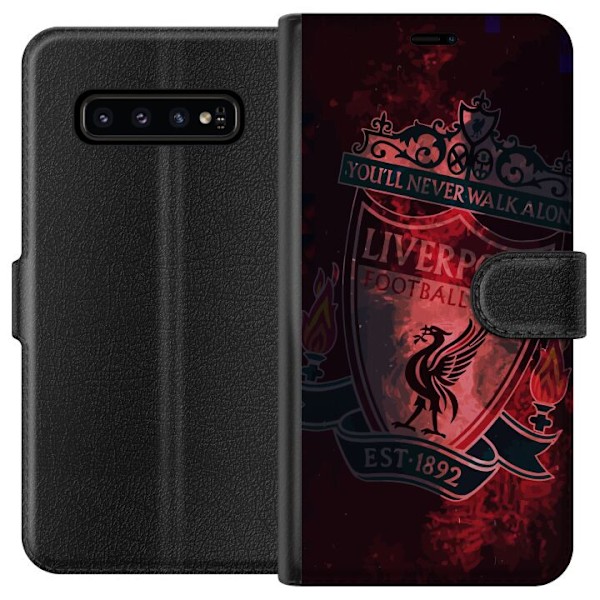 Samsung Galaxy S10 Tegnebogsetui Liverpool