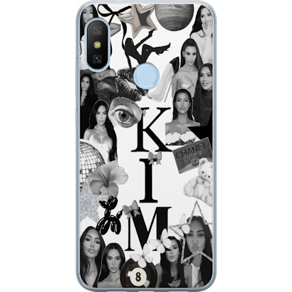 Xiaomi Mi A2 Lite Läpinäkyvä kuori Kim Kardashian – Aesthetic Look 2025