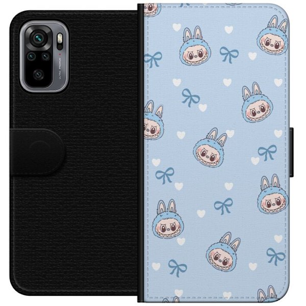 Xiaomi Redmi Note 10S Tegnebogsetui Labubu Ildånd