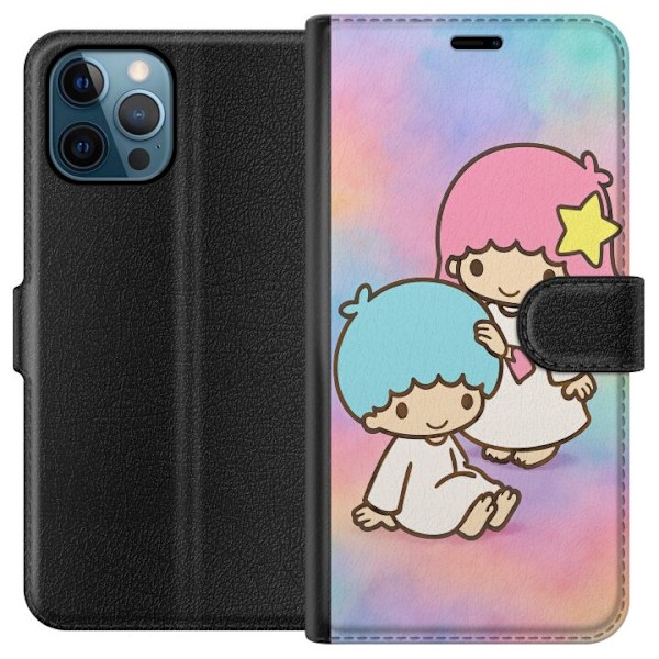 Apple iPhone 12 Pro Tegnebogsetui Kawaii Sanrio Kiki Lola Litt