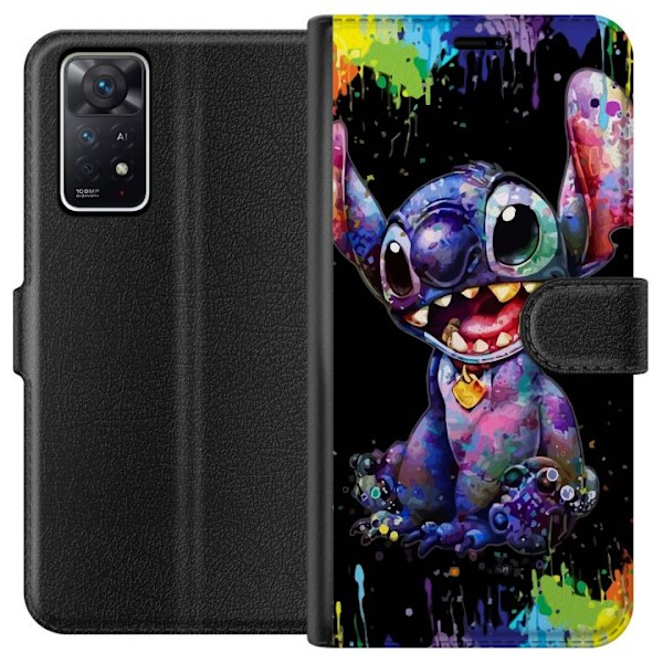 Xiaomi Redmi Note 11 Pro 5G Tegnebogsetui Lilo og Stitch