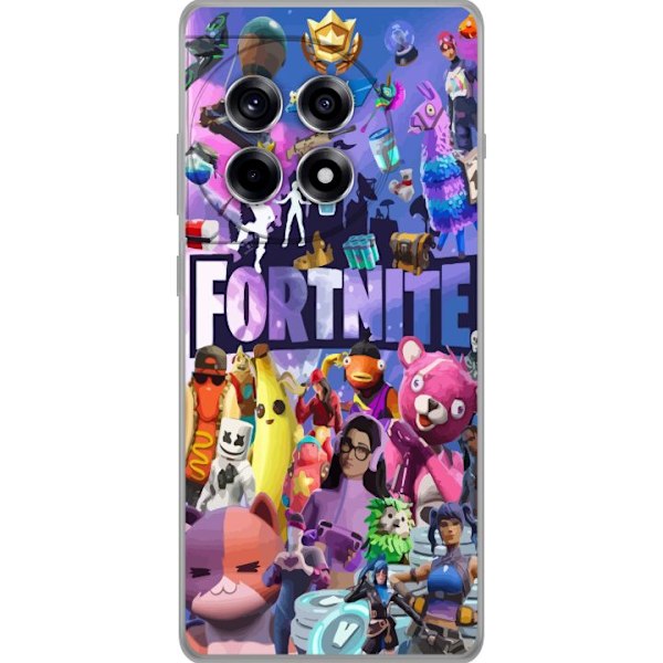 OnePlus 12R Läpinäkyvä kuori Fortnite Skins Emotes Battle R