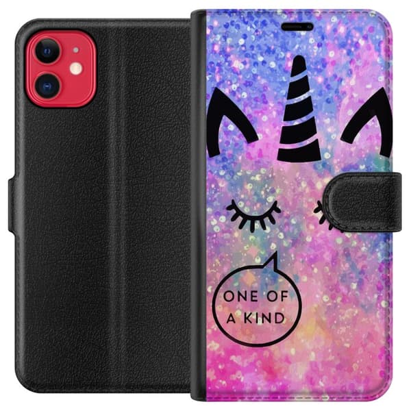 Kompatibel Tegnebogsetui til Apple iPhone 11 Unicorn