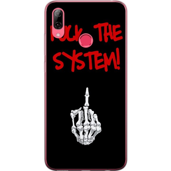 Huawei Y7 (2019) Genomskinligt Skal Fuck System