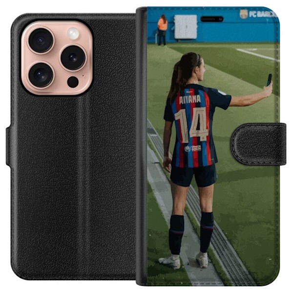 Apple iPhone 16 Pro Lompakkokotelo Aitana Bonmatí (FC Barcelo