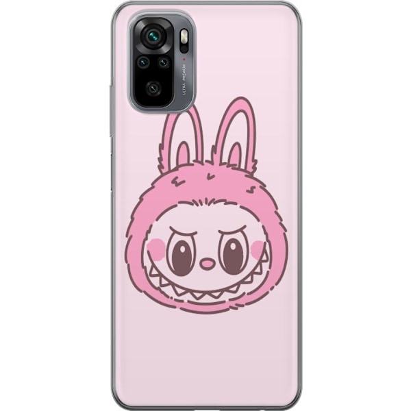 Xiaomi Redmi Note 10S Genomskinligt Skal Labubu Zodiac Bunny E