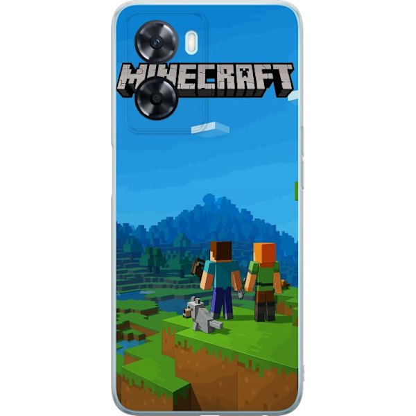 OnePlus Nord N20 SE Läpinäkyvä kuori Minecraft Key Art