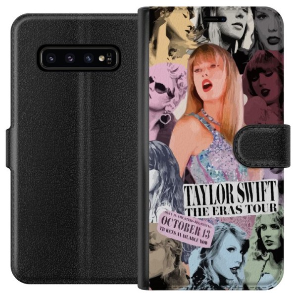 Samsung Galaxy S10 Plånboksfodral Taylor Swift Färger