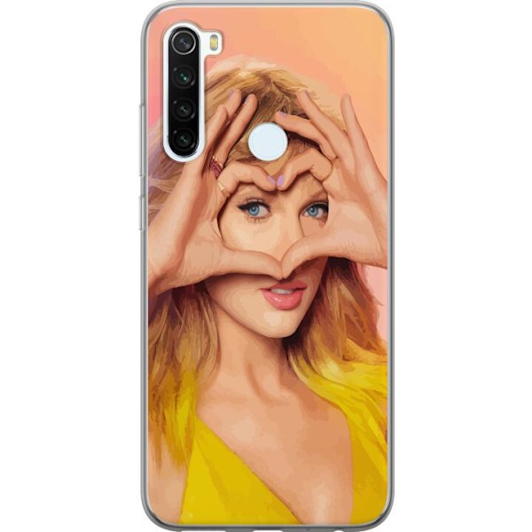 Xiaomi Redmi Note 8 Gennemsigtig cover Taylor Swift