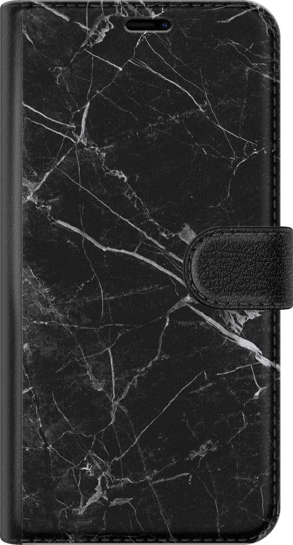 Kompatibel Tegnebogsetui til Xiaomi Redmi 10C Sort Marmor