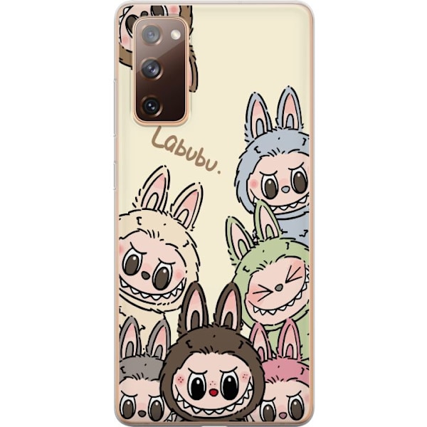 Samsung Galaxy S20 FE Genomskinligt Skal Labubu Pastel Collect