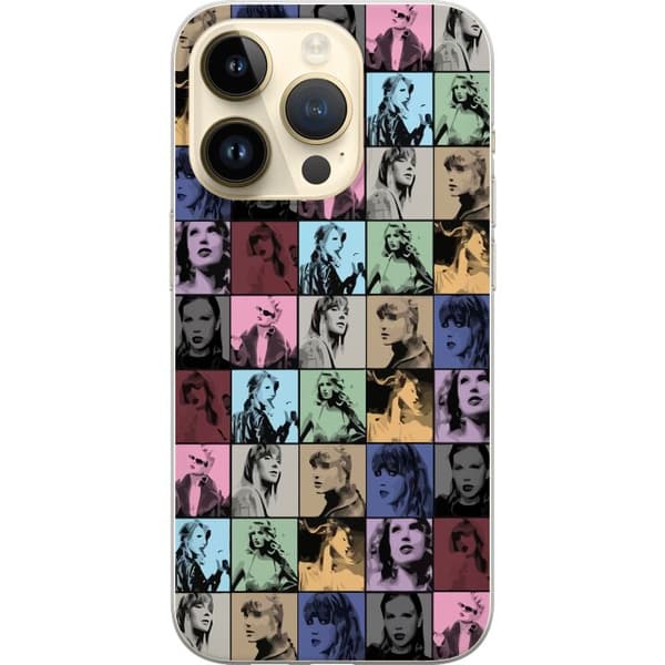 Kompatibelt Mobildeksel til Apple iPhone 15 Pro Taylor Swift