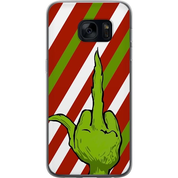 Samsung Galaxy S7 Läpinäkyvä kuori Grinch