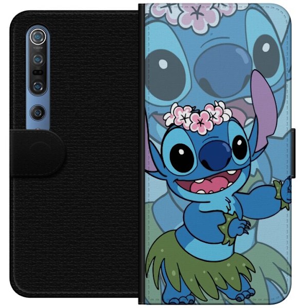 Xiaomi Mi 10 Pro 5G Tegnebogsetui Stitch under Stjernerne - Ma