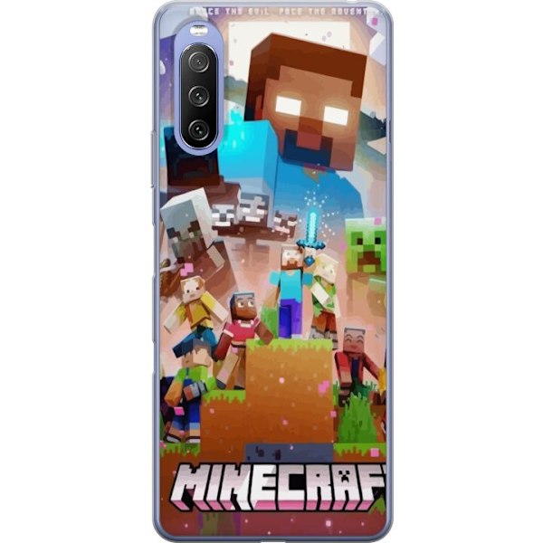 Sony Xperia 10 III Gjennomsiktig deksel Minecraft