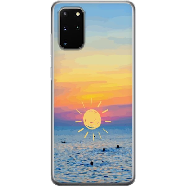 Samsung Galaxy S20+ Gennemsigtig cover Solnedgang