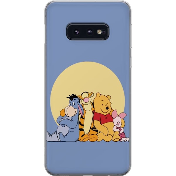 Samsung Galaxy S10e Gennemsigtig cover Nalle Puh og venner