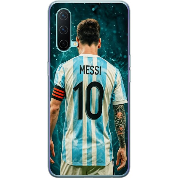 OnePlus Nord CE 5G Genomskinligt Skal Messi