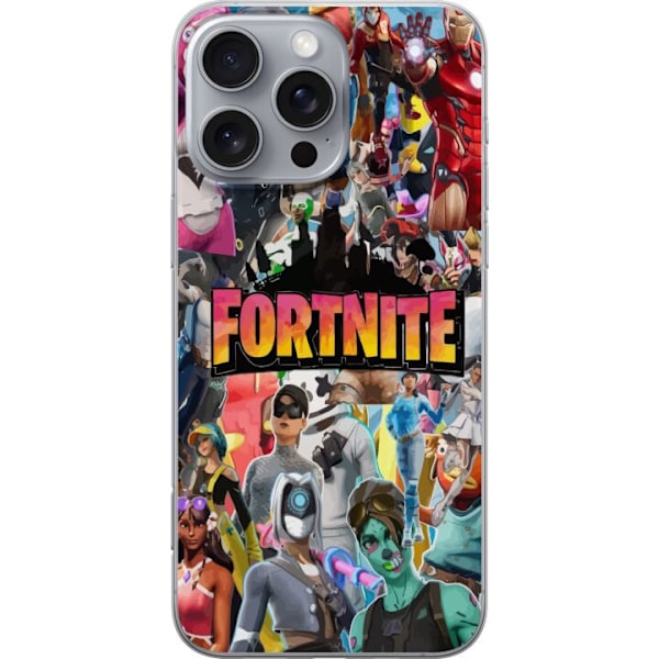 Apple iPhone 16 Pro Max Gjennomsiktig deksel Fortnite