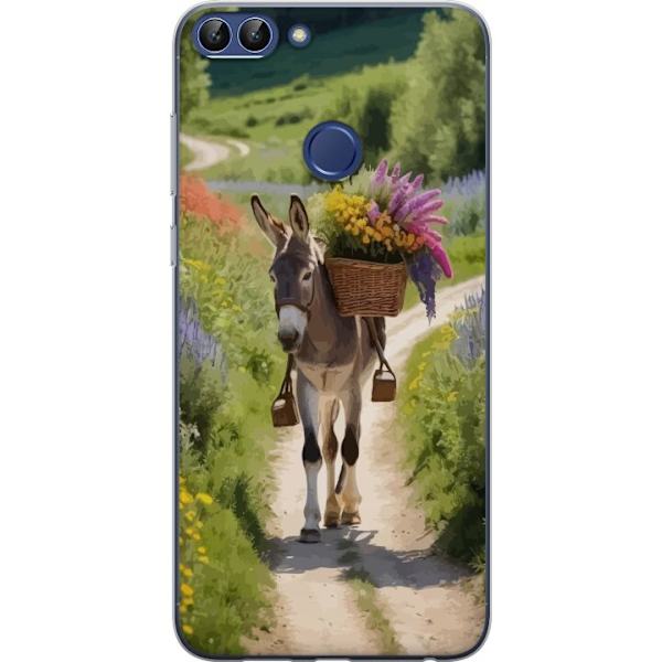 Huawei P smart Genomskinligt Skal Åsna Djurmotiv Rolig Design Naturmotiv Populär Dekor Humor Grafiskt Djurtema Exotiskt