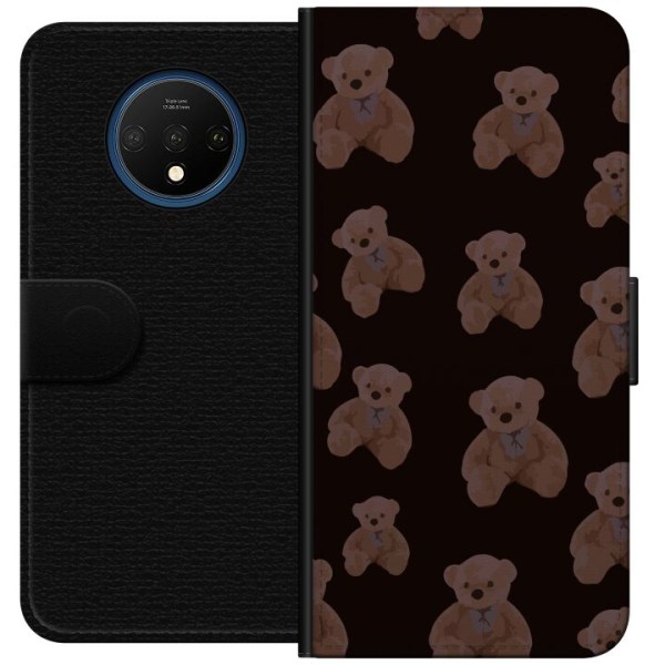 OnePlus 7T Tegnebogsetui En bjørn flere bjørne
