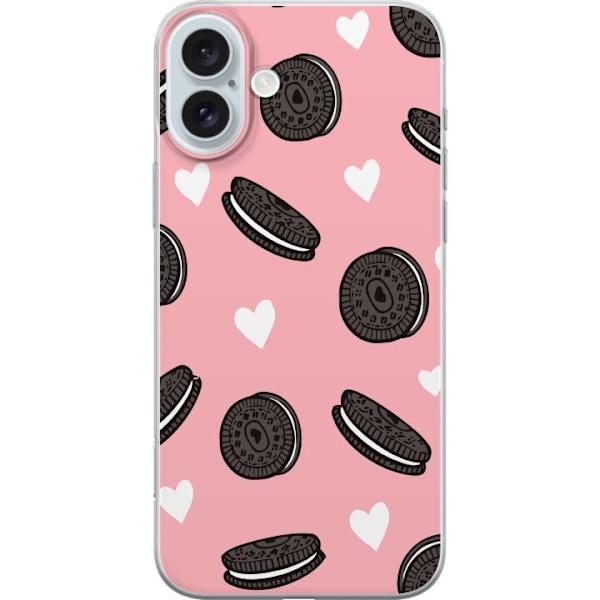 Apple iPhone 16 Plus Gennemsigtig cover Cookies God