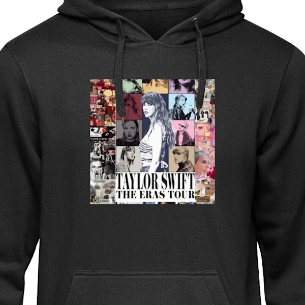 Hoodie til Voksen | Behagelig Hættetrøje Taylor Swift - Æraer sort S