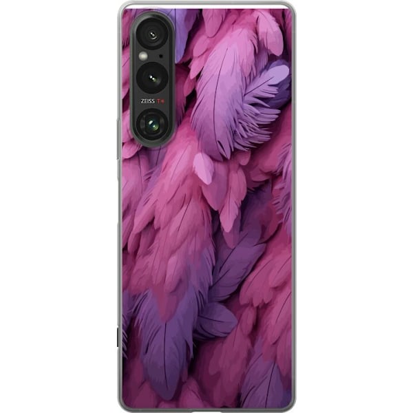 Sony Xperia 1 VI Gjennomsiktig deksel Fjær