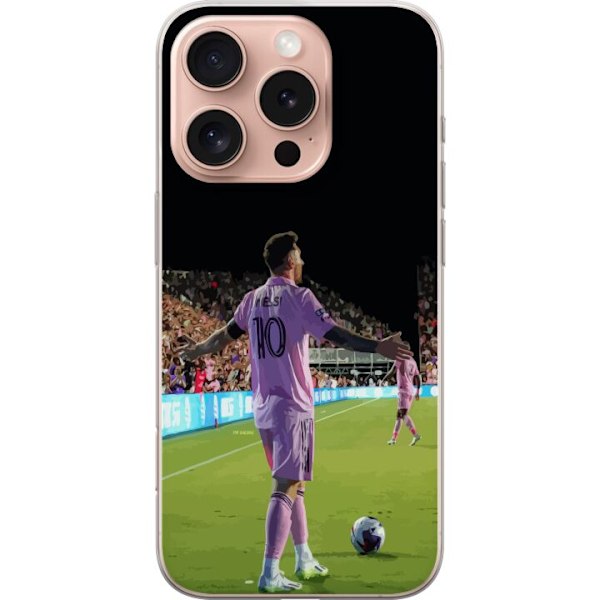 Apple iPhone 16 Pro Läpinäkyvä kuori Lionel Messi