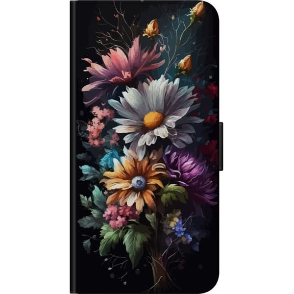 Kompatibelt Lommeboketui til OnePlus 9 Pro Blomster