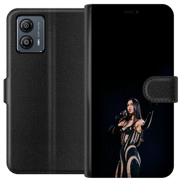 Motorola Moto G53 Lompakkokotelo Dua Lipa – Pop Star Aesthetic