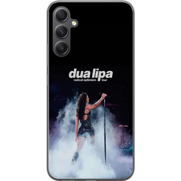 Samsung Galaxy S23 FE Läpinäkyvä kuori Dua Lipa – Signature Looks & Vibes