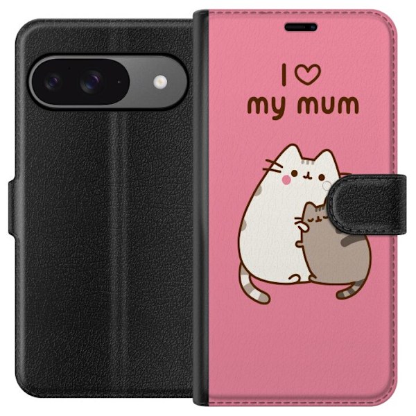 Google Pixel 9 Lommeboketui Kawaii Katter