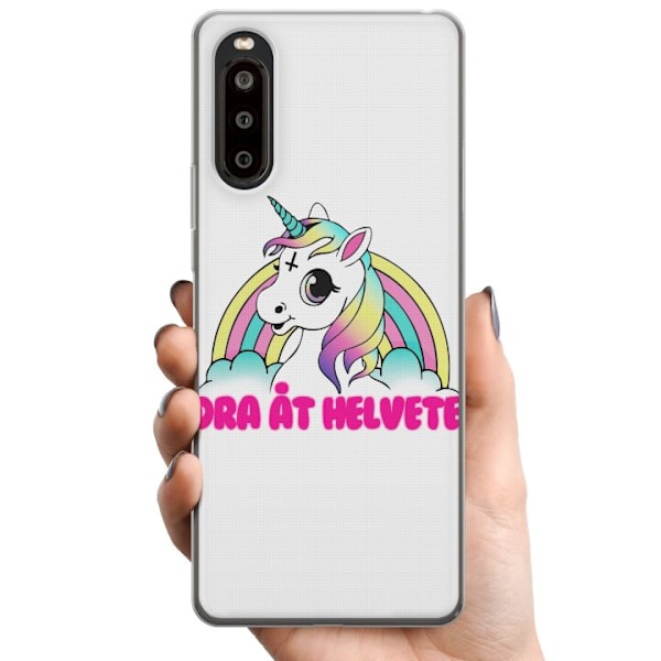Sony Xperia 10 II TPU Mobilcover Unicorn