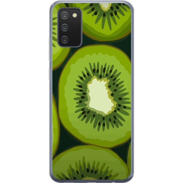 Samsung Galaxy A02s Läpinäkyvä kuori Kiwi