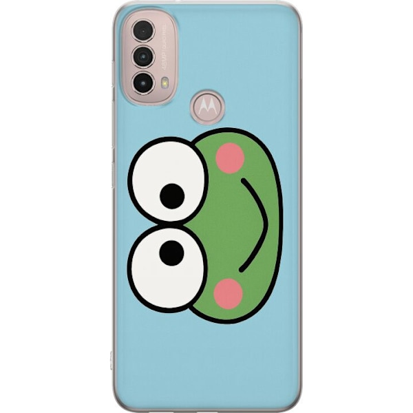 Motorola Moto E40 Läpinäkyvä kuori Keroppi Smile