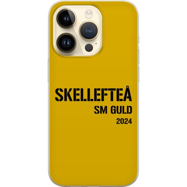 Apple iPhone 15 Pro Gjennomsiktig deksel Skellefteå SM GULL