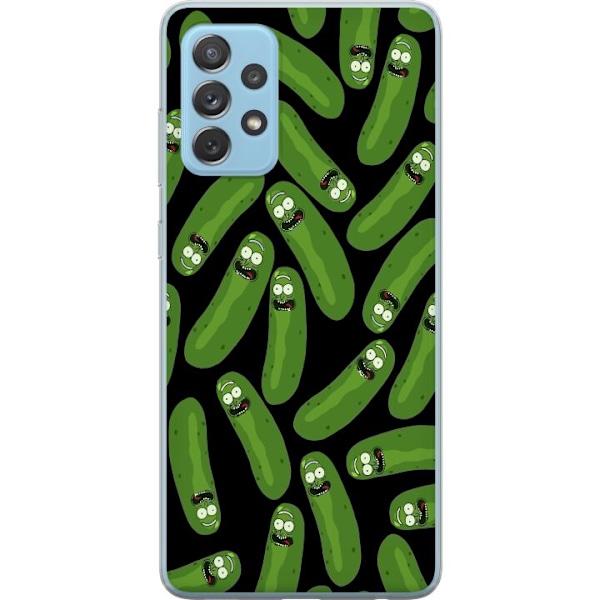 Samsung Galaxy A52 5G Deksel / Mobildeksel - Rick and Morty - Pickle Rick