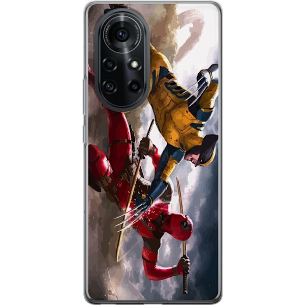 Huawei nova 8 Pro Gjennomsiktig deksel Wolverine Deadpool