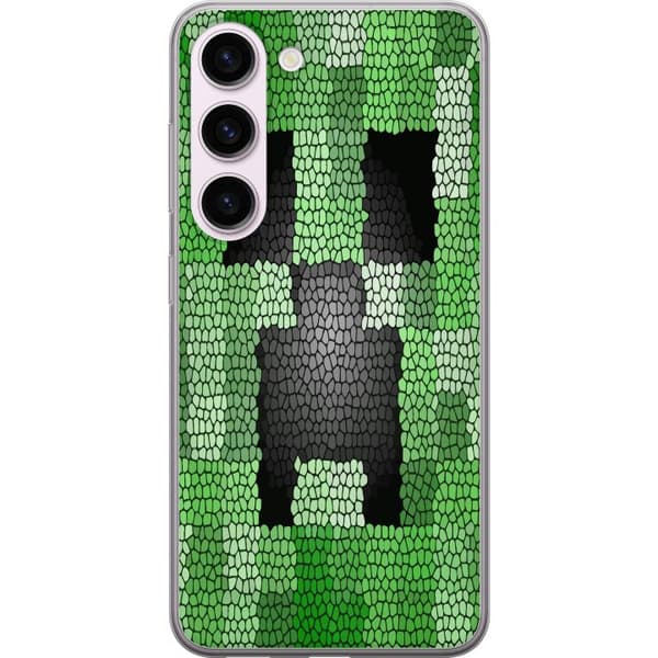 Yhteensopiva Puhelinkuori Samsung Galaxy S23 Creeper / Minecraft