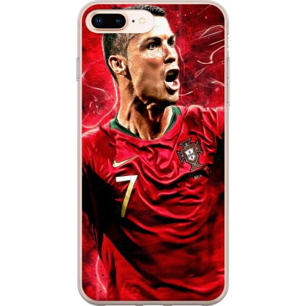 Apple iPhone 7 Plus Deksel / Mobildeksel - Cristiano Ronaldo