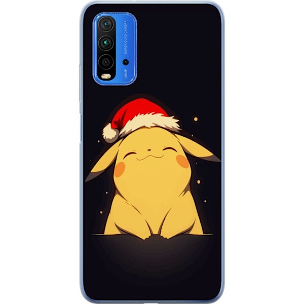 Xiaomi Redmi Note 9 4G Gennemsigtig cover Pikachu